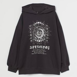 Women’s Grey Astrology Hoodie